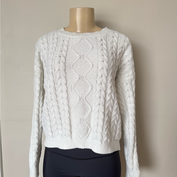 PINK ROSE white sweater size L - Picture 6 of 8